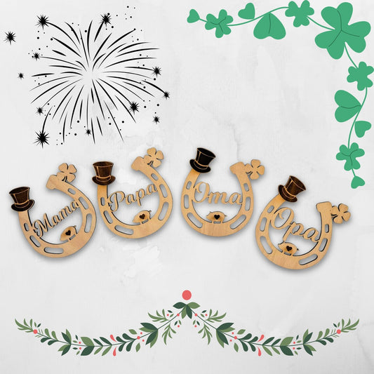 Glücksbringer personalisiert Silvester mit Name