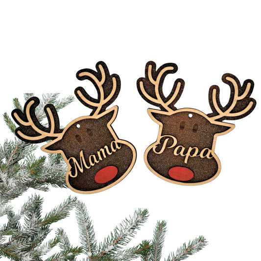 Personalisierte Geschenkanhänger – Christbaumanhänger – Weihnachten - Weihnachtskugel mit Namen